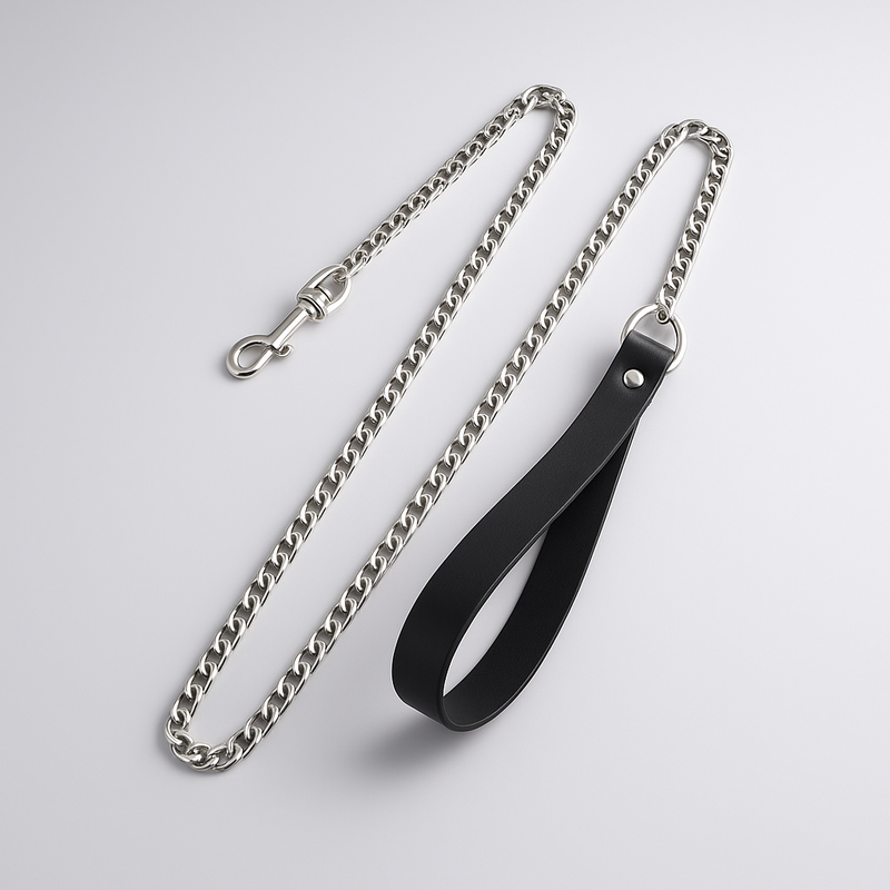 Black Heart Leash Choker