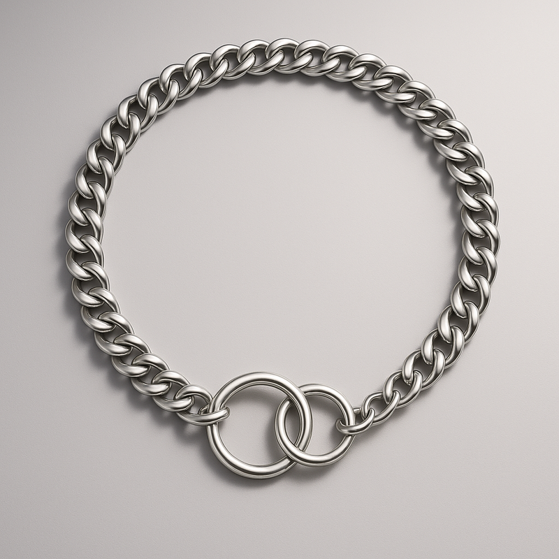 Double Hoop Choker