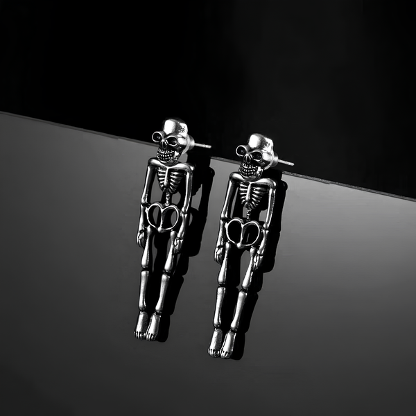Hanging Skeleton Earrings
