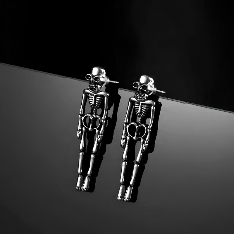 Hanging Skeleton Earrings