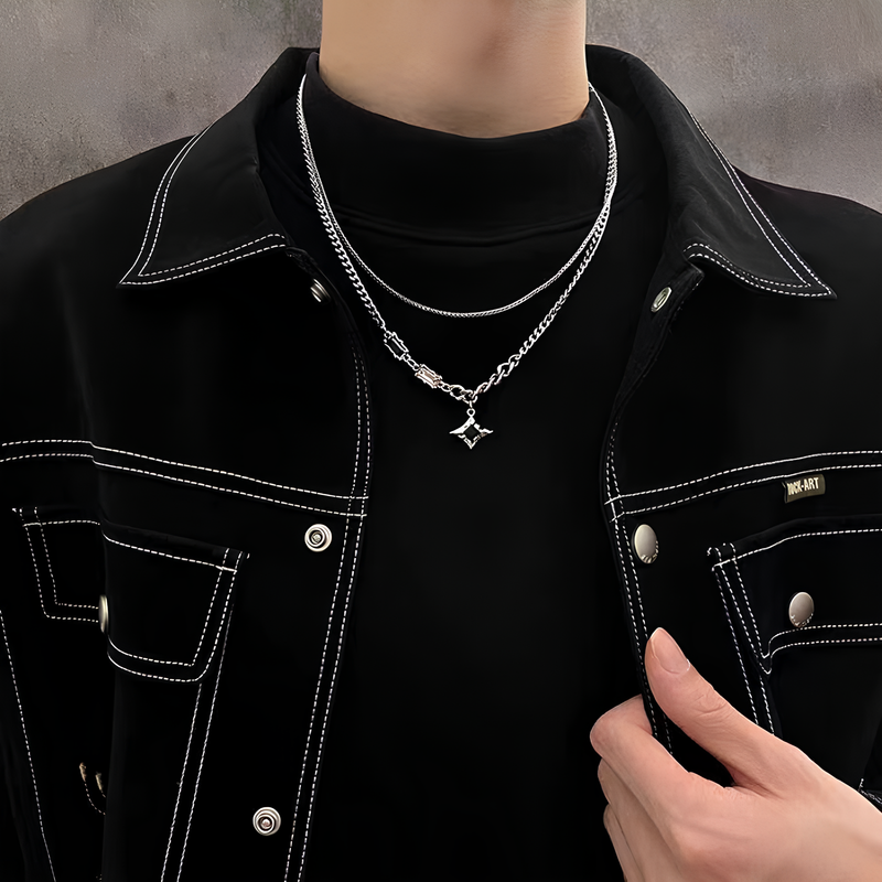 Sable Layered Necklace