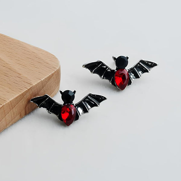 Bat Stud Earrings