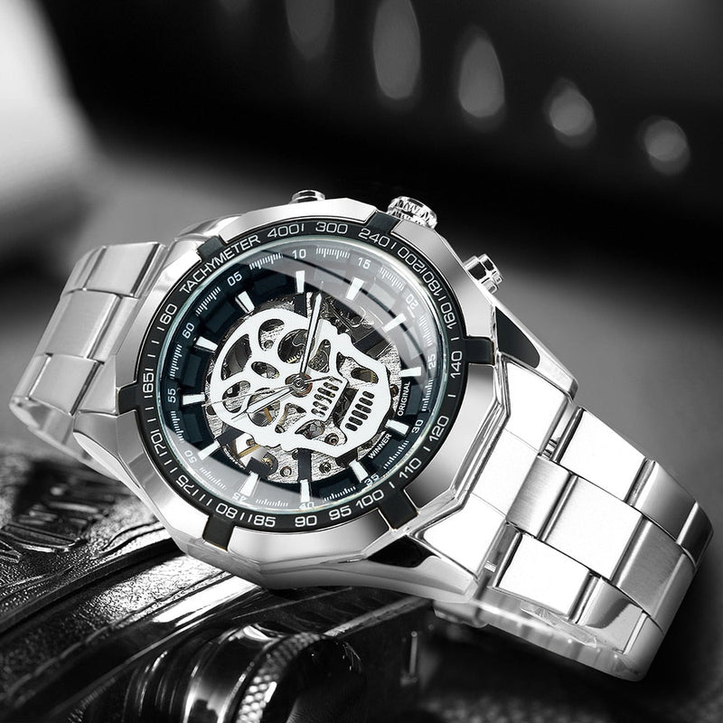 Gold Skull Watch