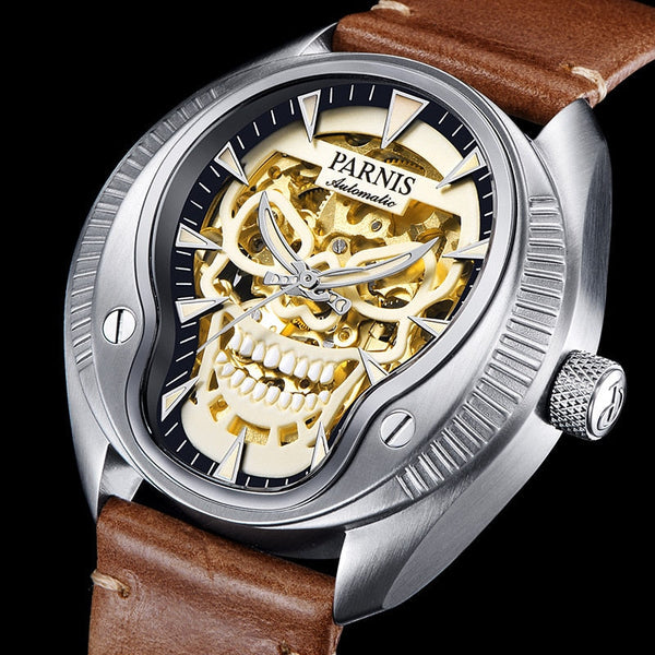 Biker Skull Watch