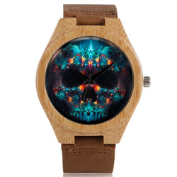 Colorful Skull Watch