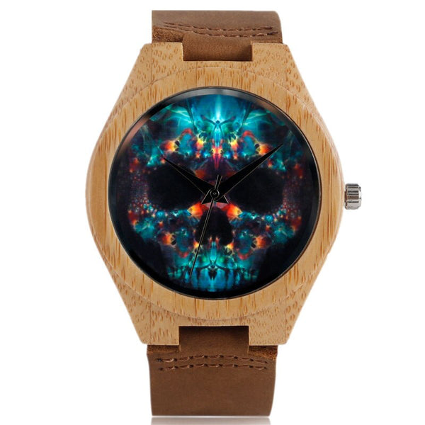 Colorful Skull Watch
