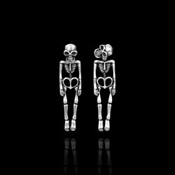 Hanging Skeleton Earrings