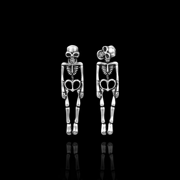 Hanging Skeleton Earrings