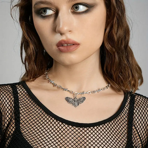 Death Moth Necklace
